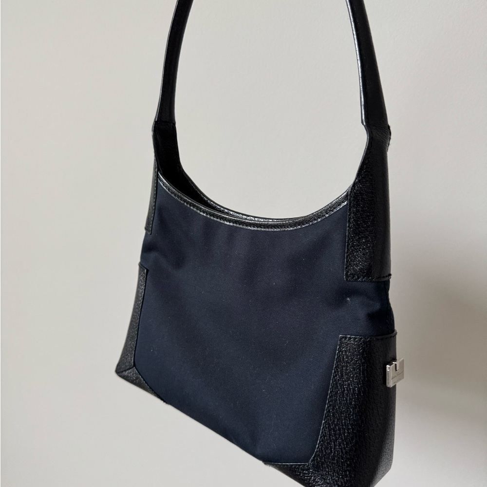 SALVATORE FERRAGAMO vintage black shoulder bag
